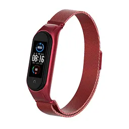 Ремінець ArmorStandart Milanese Magnetic Band 503 для Xiaomi Mi Band 6/5 Red (ARM57182)
