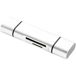 Концентратор XoKo AC-440 Type-C USB 3.0 and MicroUSB/SD Card Reader (XK-AС-440) - мініатюра 2