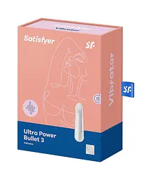 Мінівібратор Satisfyer Ultra Power Bullet 3 (White): Ультра-потужний, з точним кінчиком для стимуляції - мініатюра 7