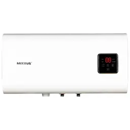 Водонагрівач Mixxus EWH-14080 CUBE WET(Н) 80 л, 2 кВт, мокрий ТЕН, горизонтальний, квадратний, білий (WH0615)
