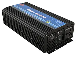 Автоінвертор 24 V-220 V перетворювач напруги WimpeX 24 V-220 V 5300 W - мініатюра 2