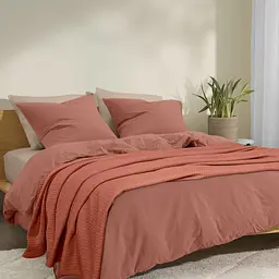 Плед-покривало Cosas Knitted Braid Amber косичка 75х95 см (Blanket_67Amber_KnittedBraid_75x95) - мініатюра 5