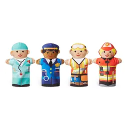 Ляльковий театр Melissa&Doug Веселі помічники, 4 шт. (MD19086) - мініатюра 2