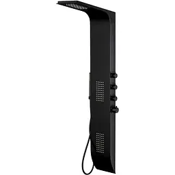 Душова панель Corsan Duo black A777MBL, Чорний матовий