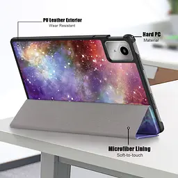 Чохол HardPrinted з малюнком Lenovo Tab M11 2024 TB330 TB331 Галактика - мініатюра 2