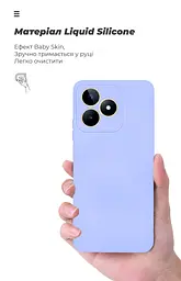Чехол ArmorStandart ICON для Realme C51 / C53 / Note 50 Camera cover Lavender (ARM71025) - мініатюра 7