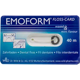 Флос-картка Dr. Wild Emoform Floss Card з дзеркалом 40 м - мініатюра 2