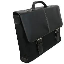 Чоловічий портфель з відділом для ноутбука 15,6 дюймів Monolith S2395 Чорний - мініатюра 4