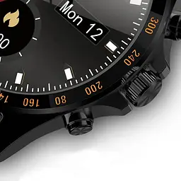 Розумний годинник Linwear LW09 Metal Чорний - мініатюра 3