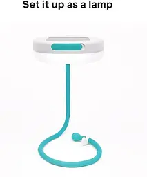 Портативний ліхтар Biolite Solar FlexLight Білий-Блакитний - мініатюра 3