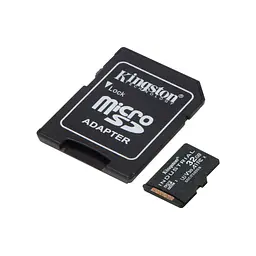 Карта пам'яті Kingston 32GB microSDHC class 10 UHS-I V30 A1 (SDCIT2/32GB) - мініатюра 2