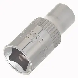 Насадка шестигранна коротка 1/4" 5мм CrV ULTRA (6060052) - мініатюра 2