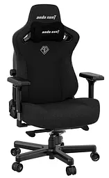 Ігрове крісло Anda Seat Kaiser 3 L Black Fabric (AD12YDC-L-01-B-CF) - мініатюра 7