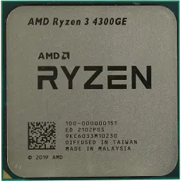 Процесор AMD Ryzen 3 4300GE (100-000000151)
