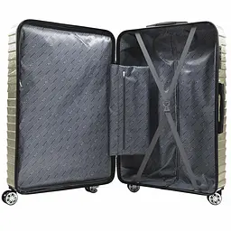 Валіза велика Semi Line 28 дюймів (L) Polycarbonate/ABS-Plastic Gold (T5763-3) - мініатюра 6