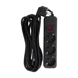 Мережевий фільтр живлення Patron EXT-PN-SP-1035, 5m Black (EXT-PN-SP-1035)