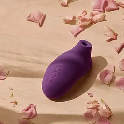 Lelo Sona 2 - звуковой стимулятор клитора, 10х5.6 см (фиолетовый) - мініатюра 4
