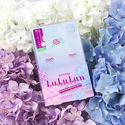 LULULUN Face Mask Hakone Hydrangea інтенсивно зволожуюча маска з екстрактом гортензії, 1 шт х 5 уп - мініатюра 4