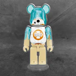 Акрилова колекційна фігурка Bearbrick R2D2 - мініатюра 2