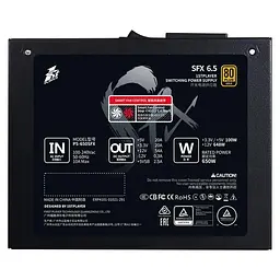 Блок живлення 1stPlayer PS-650SFX 650W 80+ Gold (SFX-GLD-650-BK-EU) Black - мініатюра 5