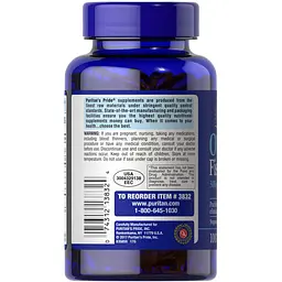 Жирні кислоти Puritan's Pride Omega 3 Fish Oil 1000 mg, 100 капсул - мініатюра 3