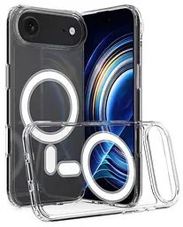 Протиударний прозорий чохол для Apple iPhone 17 AIR Clear Case Ultra Hybrid MagSafe з магнітом