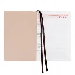 Щоденник діловий Leo Planner 2027 Aldento інтегральний А5 368 сторінок темно-коричневий (252733) - мініатюра 5