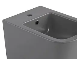 Біде підвісне Qtap Tern Stone grey QT17551303GSG - мініатюра 4