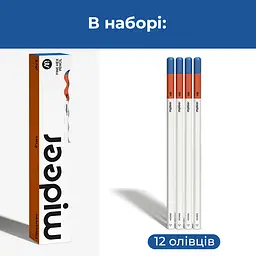 ​Набір олівців Mideer HB 12 шт. (MD2328) - мініатюра 2