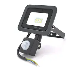 Прожектор LED c датчиком движения Ritar ZBPGGY10 10W, IP66, 7000K