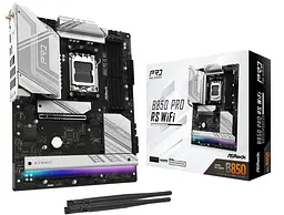 Материнська плата AsRock B850 PRO RS WIFI (B850 PRO RS WIFI) (Socket AM5, AMD B850, ATX) - мініатюра 5