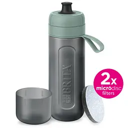 Фільтр-пляшка Brita Active 600 мл зелена (1052251) - мініатюра 2