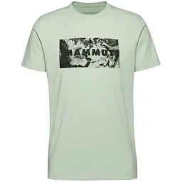Футболка Mammut Trovat T-Shirt Logo M silver sage