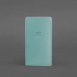 Шкіряний чохол для iPhone 13 Тіффані - мініатюра 4