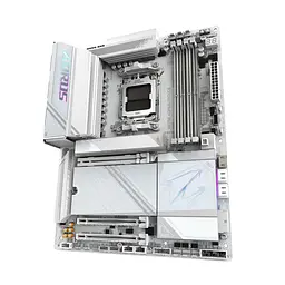 Материнська плата X870E AORUS PRO ICE sAM5 X870 4xDDR5 M.2 HDMI Wi-Fi BT ATX білий Gigabyte teh0018995 - мініатюра 4