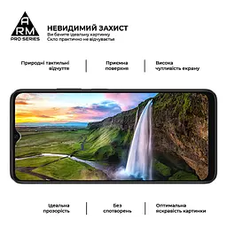 Захисне скло на OPPO A38 4G/A18 4G з олеофобним покриттям, Pro, повне проклеювання, антистатичний і пиловідштовхуючий шар, 9H, самоклеючеся, 2.5D, на весь екран, антистатичний клей, ArmorStandart (ARM71040) - мініатюра 4