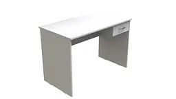 Стіл комп'ютерний Бад Ferrum-decor 750x1100x600 ДСП Біле 16 мм (FRD-104752) - мініатюра 2