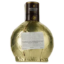 Лікер Mozart Chocolate Cream Gold, у подарунковій упаковці, з келихом, 17%, 0,5 л - мініатюра 4