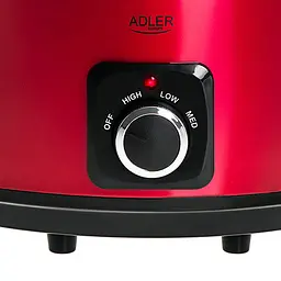 Повільноварка Adler AD 6413 red - мініатюра 5