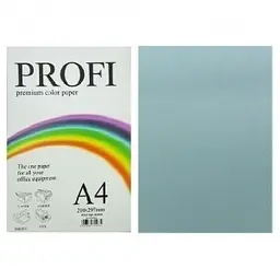 Папір кольоровий PROFI А4/80г (100л) Light Blue №180 (блакитн) (1)