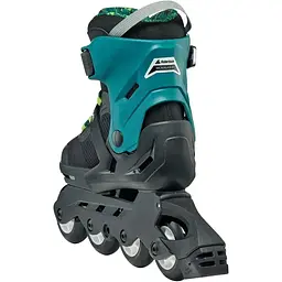 Ролики Rollerblade Microblade XT 33-36.5 Black/Green (1012-86B0751520-NG02-33-36.5) - мініатюра 5