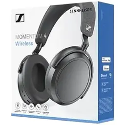 Навушники бездротові Sennheiser Momentum 4 Bluetooth Stereo чорні 509266 - мініатюра 7