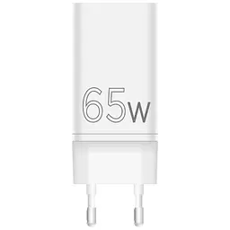 Зарядний пристрій Sigma 2xUSB-C PD65 Вт + 1xUSB QC3.0 GaN X-power PS65-01 білий (4827798637715) - мініатюра 2