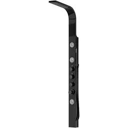 Душова панель Corsan Snake black S002MBL, Чорний матовий