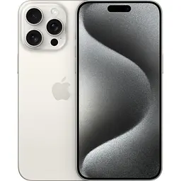 Смартфон Apple iPhone 15 Pro Max 256Gb White Titanium Refurbished (2745329415)