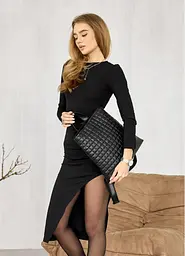 Жіночий рюкзак Sambag Leoma Cubic чорний 29 х 12 х 34 см (54380001) - мініатюра 3