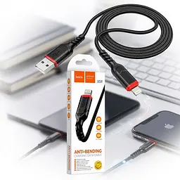 Кабель USB для Iphone Lightning HOCO X59 3 метри Чорний