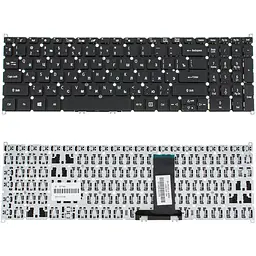 Клавіатура для ноутбука ACER (AS: SP515-51) rus чорний без фрейма
