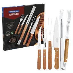 Набір приладів для гриля Barbecue 15 предметів TRAMONTINA kuh0017005