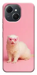 Чохол Demsky Білий тхір для Tecno Spark 40C